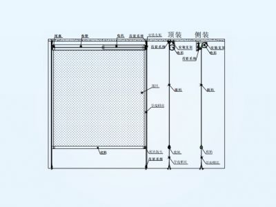 RS22130中130電動(dòng)卷簾（導(dǎo)向鋼絲）